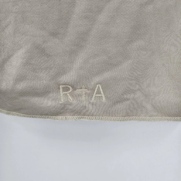 RTA‎ Women's Myles Crewneck Embroidered Long Sleeve Sweatshirt Size XXS NWT $275 - Picture 6 of 12